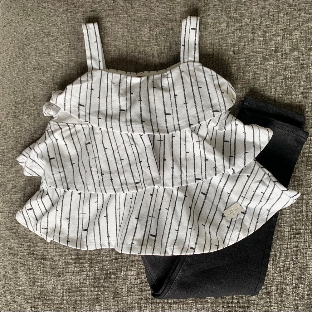 Crop Top + Pants Set